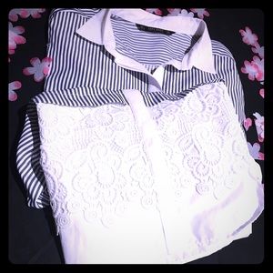 Zara basic women blouse